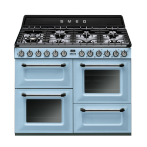 range oven in blue